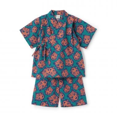 総柄プリント甚平