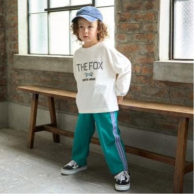 the FOX】トラックパンツ(100cm グリーン): キッズ - ナルミヤ