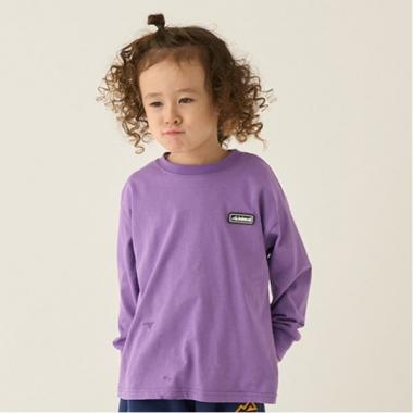 【防汚加工】シリコンワッペン長袖Tシャツ
