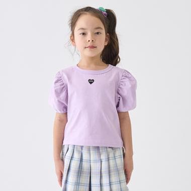 【防汚加工】パフスリーブTシャツ