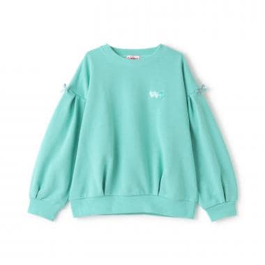 裏毛バックプリントプルオーバー