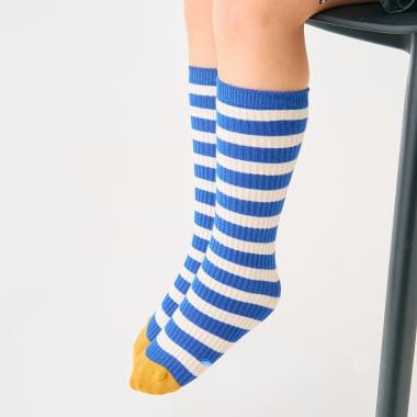 サイズレスボーダーソックス