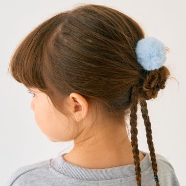 フェイクファーポニー