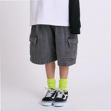 デニムハーフパンツ