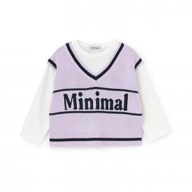 【アラエル】ベストレイヤードTシャツ