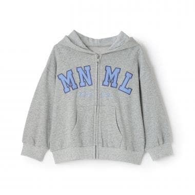 【吸水速乾】【サラサラプラス】ロゴジップパーカー