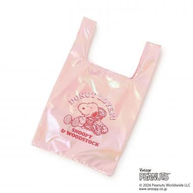 【SNOOPY】メタリックトートバック