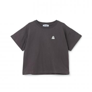 【綿100%】オバケイラストルーズ半袖Tシャツ