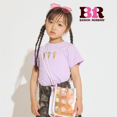 【サーティワン アイスクリーム】【接触冷感】フロント刺繍Tシャツ