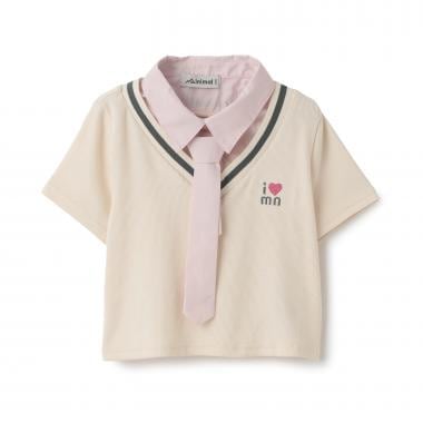 シャツレイヤードテレコTシャツ