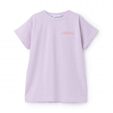 【接触冷感】バックフォト半袖Tワンピース
