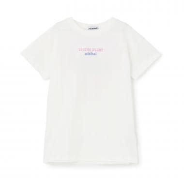 【綿100%】【プチプラ】\nバックハート半袖Tシャツワンピース