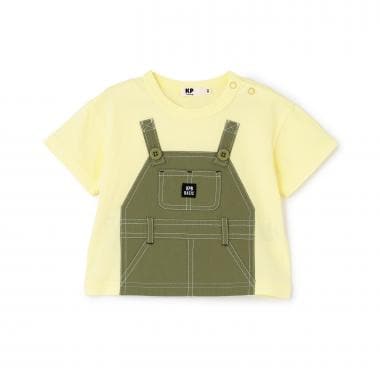 オーバーオール風 半袖Tシャツ