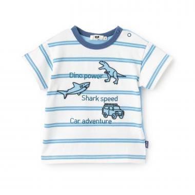 ワッペン ボーダーＴシャツ