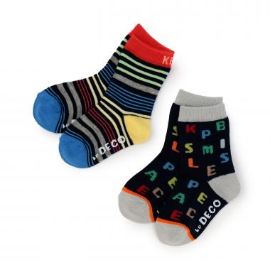 クルーソックス 【2足組】