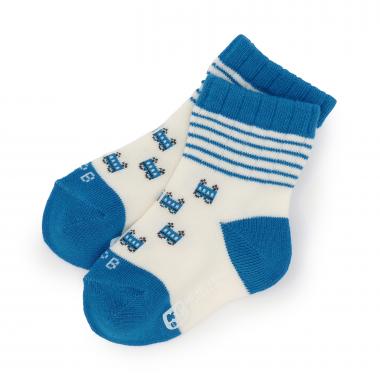 電車柄 ソックス