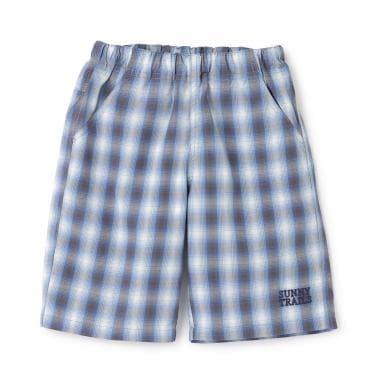 オンブレチェック ハーフパンツ