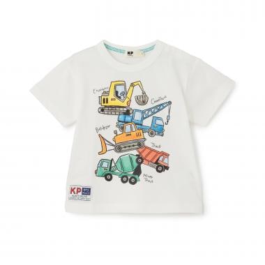 【GOOD PRICE】 働く車 半袖Tシャツ