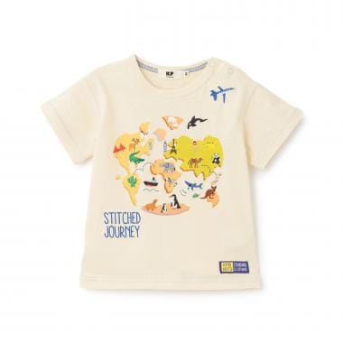 世界地図モチーフ Tシャツ