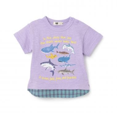 シャークモチーフ Tシャツ