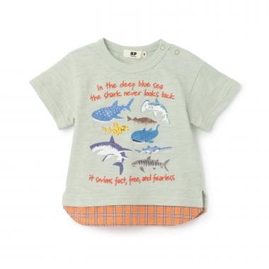 シャークモチーフ Tシャツ