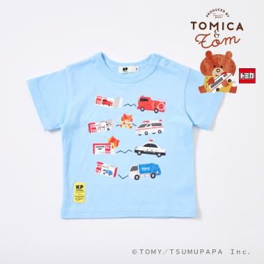 トミカとトム 働くくるま Tシャツ