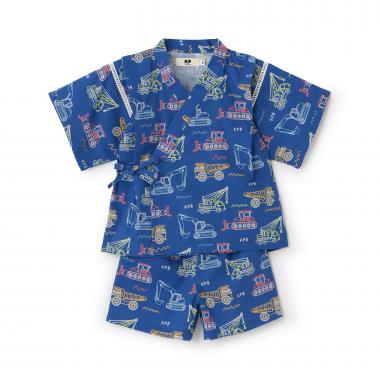 工事車両柄 甚平