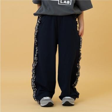 サイドガラフリルスウェットパンツ