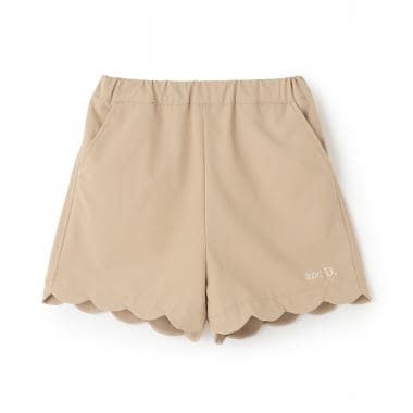【水陸両用】スソスカラップショートパンツ