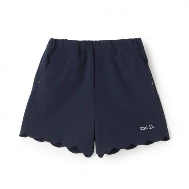【水陸両用】スソスカラップショートパンツ