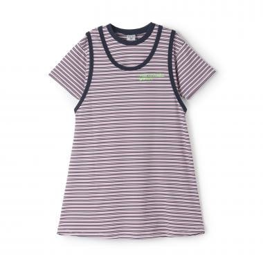 ボーダー2Pタンクワンピース