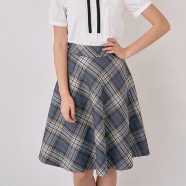 フレアスカート(S(140) インク ブルー): ジュニア - ナルミヤ  