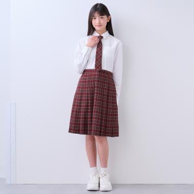 【卒服】ドッキング長袖ワンピース