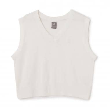 【接触冷感・抗菌防臭】Vネックニットベスト