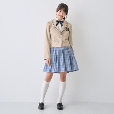 【予約商品】【卒服】【5点セット】ジャケット×プリーツスカートコーデセット