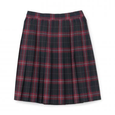 【予約商品】【卒服】【家庭洗濯可】24本チェックプリーツスカート