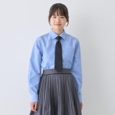 【予約商品】【卒服】【シワになりにくい】角襟シャツ