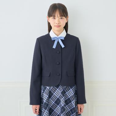 【予約商品】【卒服】ウールノーカラージャケット