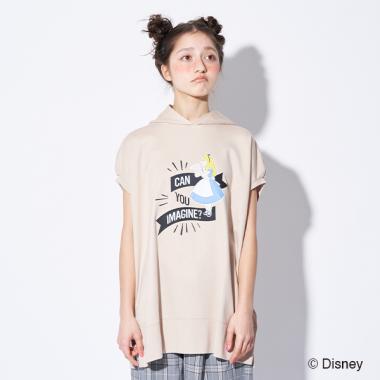 【AMI】Disney Alice in Wonderland/フレンチパーカ