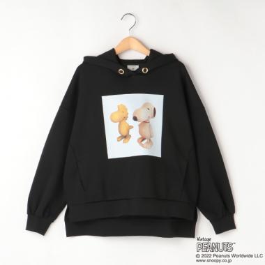 【AMI】【PEANUTSコラボ】コラボプルパーカ