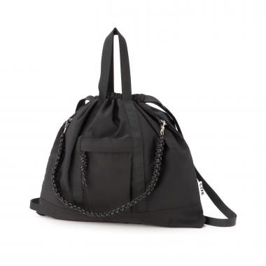 【キャセリーニ】ナイロン3WAYスクエアトート