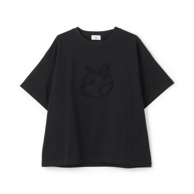 【AMI】ロープ刺しゅうTシャツ