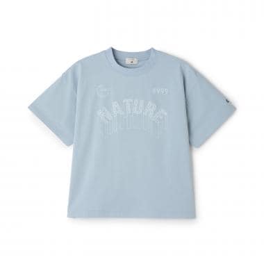 【AMI】【接触冷感】レオパードロゴTシャツ