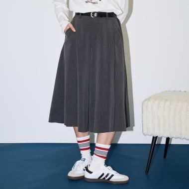 h.naoto ベルト付きハーフパンツ ベルトつきハーフパンツ
