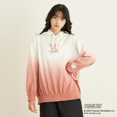 【PEANUTSコラボ】段染めTパーカ