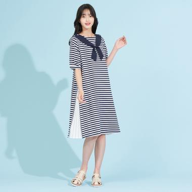即発 JPG ゴルチエ マリン ストライプ ボーダー 紺ワンピース M 即発 JPG ゴルチエ マリン ストライプ ボーダー 紺ワンピース M