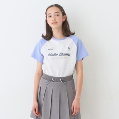 【防汚加工】ラグランTシャツ