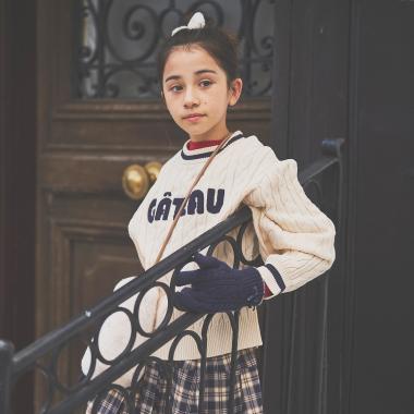 2度着たのみ！⭐︎pom ponette ジュニア⭐︎水色ワンピース Lサイズ 2度着たのみ！⭐︎pom ponette ジュニア⭐︎水色ワンピース L