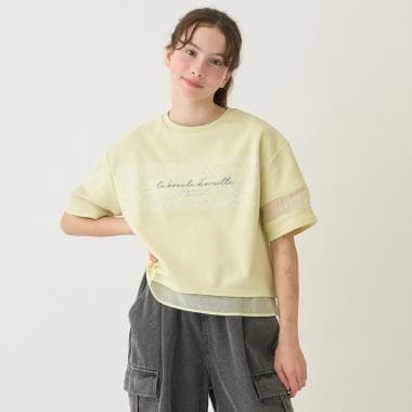 【吸水速乾】シアースリーブトップス