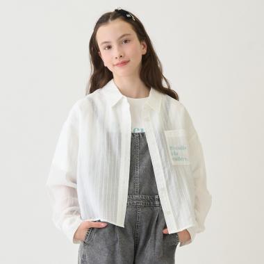 シアーシャツ×インナーTシャツセット